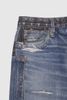 INF®️| QUẦN JEANS HIGHT STREET HOA ĐIỀU IN KỸ THUẬT SỐ DÁNG SUÔNG UNISEX INF 13424