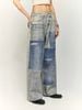 INF®️| QUẦN JEANS HIGHT STREET HOA ĐIỀU IN KỸ THUẬT SỐ DÁNG SUÔNG UNISEX INF 13436