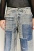 INF®️| QUẦN JEANS HIGHT STREET HOA ĐIỀU IN KỸ THUẬT SỐ DÁNG SUÔNG UNISEX INF 13436