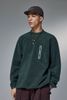INF®️| ÁO LEN CỔ TRÒN LÔNG CỪU DÁNG RỘNG UNISEX INF 4394