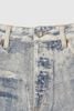 INF®️| QUẦN JEANS HIGHT STREET HOA ĐIỀU IN KỸ THUẬT SỐ DÁNG SUÔNG UNISEX INF 13436