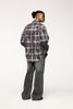 INF®️| ÁO  SƠ MI DÀI TAY LÀM RÁCH DÁNG RỘNG UNISEX INF 7073