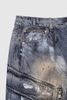INF®️| QUẦN JEANS HIGHT STREET HOA ĐIỀU IN KỸ THUẬT SỐ DÁNG SUÔNG UNISEX INF 13440