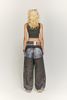 INF®️| QUẦN JEANS HIGHT STREET HOA ĐIỀU IN KỸ THUẬT SỐ DÁNG SUÔNG UNISEX INF 13434