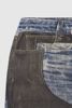 INF®️| QUẦN JEANS HIGHT STREET HOA ĐIỀU IN KỸ THUẬT SỐ DÁNG SUÔNG UNISEX INF 13434