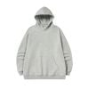 INF®️| ÁO HOODIE TRÙM ĐẦU DÁNG RỘNG THOẢI MÁI TRƠN MÀU NỈ CAO CẤP UNISEX INF 611W24