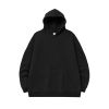 INF®️| ÁO HOODIE TRÙM ĐẦU DÁNG RỘNG THOẢI MÁI TRƠN MÀU NỈ CAO CẤP UNISEX INF 611W24