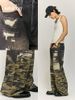 INF®️| QUẦN JEANS HIGHT STREET HOA ĐIỀU IN KỸ THUẬT SỐ DÁNG SUÔNG UNISEX INF 13444