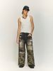 INF®️| QUẦN JEANS HIGHT STREET HOA ĐIỀU IN KỸ THUẬT SỐ DÁNG SUÔNG UNISEX INF 13444