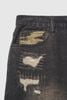 INF®️| QUẦN JEANS HIGHT STREET HOA ĐIỀU IN KỸ THUẬT SỐ DÁNG SUÔNG UNISEX INF 13444