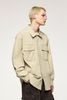 INF®️| ÁO KHOÁC SƠ MI DÀI TAY RETRO BAO HỘ VẢI THÔ UNISEX INF 7070