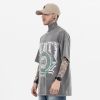 FG®️| ÁO THUN CỔ TRÒN NGẮN TAY IN CHỮ  FG F009