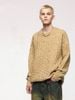 INF®️| ÁO SWEATER LEN SỢI WAFFLE HỌA TIẾT CỔ TRÒN UNISEX INF 10174