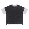 FG®️| ÁO THUN CỔ TRÒN NGẮN TAY 2 LỚP RETRO OVERSIZE FG F119
