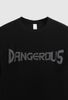 INF®️| ÁO THUN CỔ TRÒN NGẮN TAY DÁNG RỘNG DANGEROUS CHIỀU INF 3055