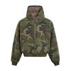 MADEEXTREME®️| ÁO KHOÁC HOODIE KHÓA KÉO MŨ TRÙM CAMO LOT LÔNG UNISEX MADE 230931