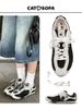CATSOFA ™️| GIÀY SNEAKER FISHERMAN BLACK LƯỚI THÔ UNISEX CAT&SOFA CS25003