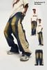 QUẦN JEANS ỐNG RỘNG WASH SỜN PHONG CÁCH RÁCH CỔ ĐIỂN/JEANS PANTS WASH UNISEX OVERSIZE INF 12257