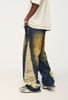 QUẦN JEANS ỐNG RỘNG WASH SỜN PHONG CÁCH RÁCH CỔ ĐIỂN/JEANS PANTS WASH UNISEX OVERSIZE INF 12257