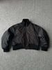 MADEEXTREME®️| ÁO KHOÁC BOMBER DÁNG RỘNG THÂN NGẮN CAO CẤP UNISEX MADE 240900