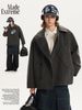 MADEEXTREME®️| ÁO KHOÁC LEN DÀY TRẦN BÔNG ẤM UNISEX MADE 240916