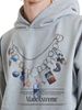 MADEEXTREME®️| ÁO KHOÁC HOODIE IN HÌNH VÒNG CỔ MŨ TRÙM THOẢI MÁI UNISEX W24004
