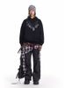 MADEEXTREME®️| ÁO KHOÁC HOODIE IN HÌNH VÒNG CỔ MŨ TRÙM THOẢI MÁI UNISEX W24004