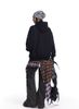 MADEEXTREME®️| ÁO KHOÁC HOODIE IN HÌNH VÒNG CỔ MŨ TRÙM THOẢI MÁI UNISEX W24004