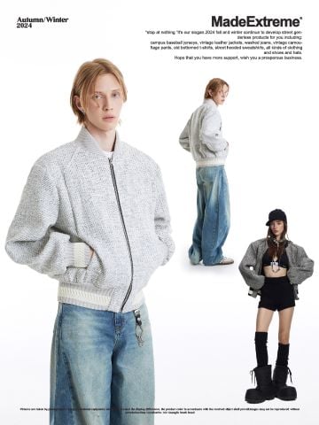 MADEEXTREME®️| ÁO KHOÁC NGẮN HỢP THỜI TRANG UNISEX 240516