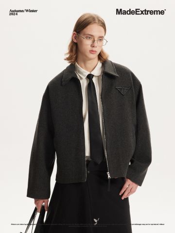 MADEEXTREME®️| ÁO KHOÁC COTTON LEN BÔNG DÀY RETRO UNISEX MADE 241222