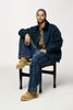 INF®️| ÁO KHOÁC VẢI NHUNG DETROIT VE ÁO TƯƠNG PHẢN RETRO UNISEX INF 5342