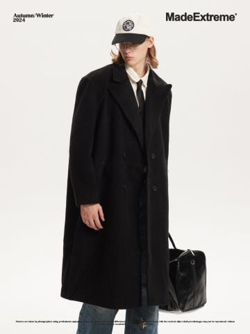 MADEEXTREME®️| ÁO KHOÁC MĂNG TÔ LEN RETRO ẤM UNISEX MADE DY789