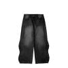 QUẦN JEANS ỐNG RỘNG WASH SỜN PHONG CÁCH CỔ ĐIỂN/JEANS PANTS WASH UNISEX OVERSIZE INF 12280