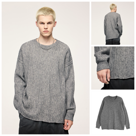 INF®️| ÁO SWEATER NHUNG MÀU TRƠN UNISEX INF 10175