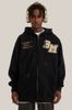 ZIPPER HOODED UNISEX BE 90020/2022