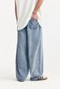 INF®️| QUẦN JEANS  ỐNG RỘNG CỔ ĐIỂN TRƠN  INF 12374