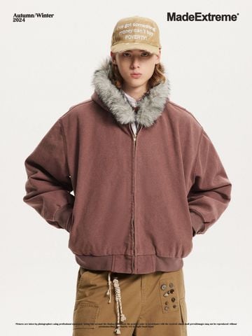 MADEEXTREME®️| ÁO KHOÁC BÔNG ĐÍNH CƯỜM COTTON  UNISEX MADE DY960