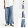 INF®️| QUẦN JEANS  ỐNG RỘNG CỔ ĐIỂN TRƠN  INF 12374