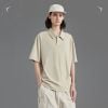 INF®️| ÁO THUN CỔ POLO NGẮN TAY DÁNG RỘNG CHẤT LIỆU SALONA INF 3058