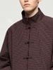 INF®️| ÁO KHOÁC KẺ SỌC PHONG CÁCH TRUNG QUỐC CÓ NÚT UNISEX INF 5358