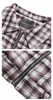 MADE®️| ÁO KHOÁC XẾP LI RETRO KẺ SỌC THÂN NGẮN KHÓA KÉO UNISEX MADE 240668