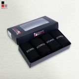 SET 4 Đôi Tất Cotton Cổ Ngắn Siêu Thoáng, Kháng Khuẩn Bizmen CSP.09