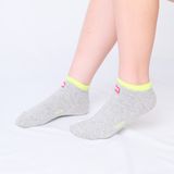 Tất Nữ Cotton Trơn Cổ Ngắn Co Giãn Trẻ Trung Melange