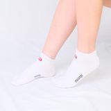 Tất Nữ Cotton Trơn Cổ Ngắn Co Giãn Trẻ Trung Melange