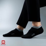 Tất Nam Thoáng Khí Cổ Ngắn Melange - ME.01.01