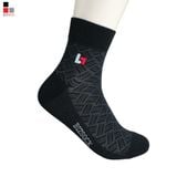 Tất Vớ Nam Cotton Cổ Trung Bizsock Kháng Khuẩn Khư Mùi BZS.004