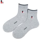 Tất Nam Công Sở Cotton Cổ Trung Kháng Khuẩn Khử Mùi Bizmen - CO.04