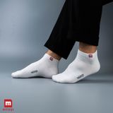 Tất Nam Trơn Cổ Trung Melange - ME.01.03
