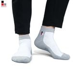 Tất nam xù siêu dày thể thao cổ trung cotton kháng khuẩn khử mùi Bizmen – CST.03