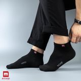 Tất Nam Trơn Cổ Trung Melange - ME.01.03